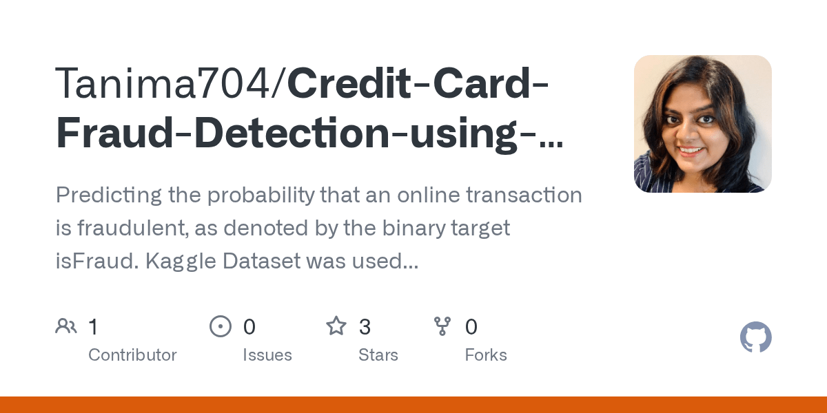 GitHub Tanima704/CreditCardFraudDetectionusingMachineLearning Predicting the