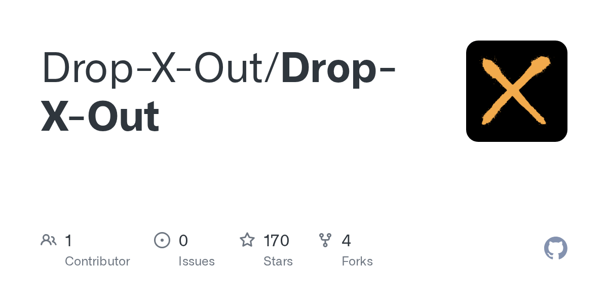 GitHub DropXOut/DropXOut