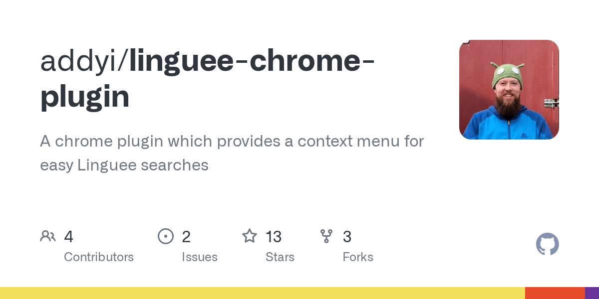 GitHub addyi/lingueechromeplugin A chrome plugin which provides a