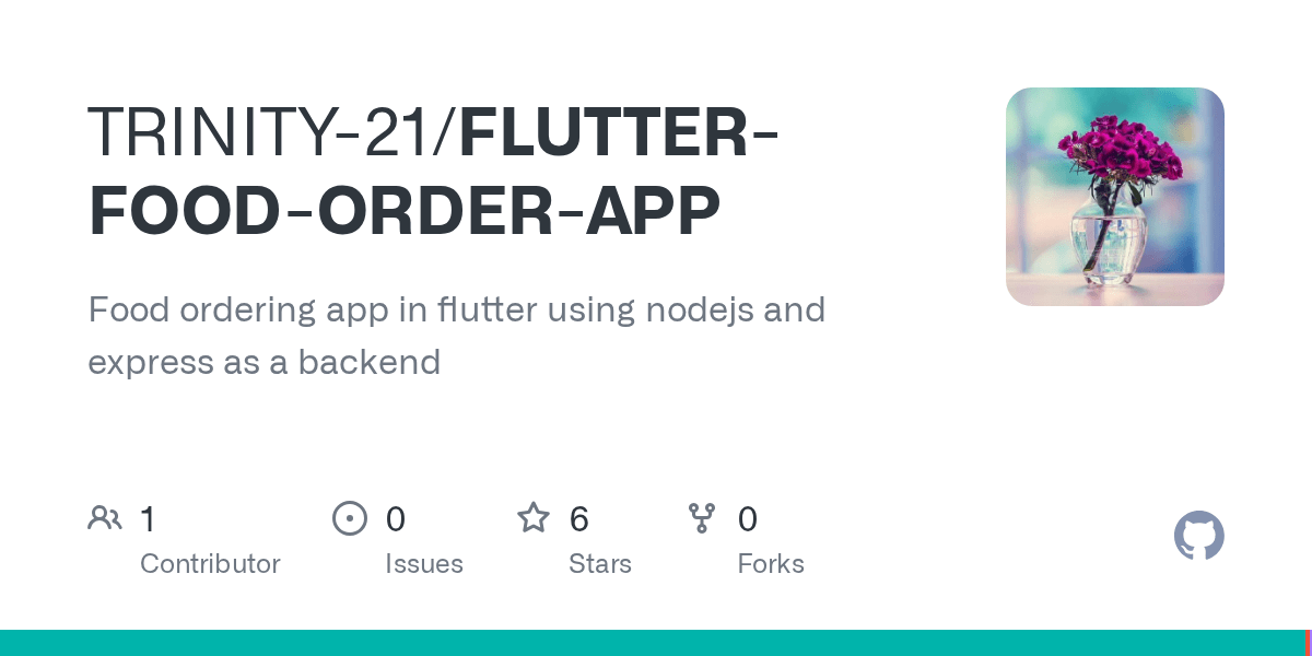 GitHub TRINITY21/FLUTTERFOODORDERAPP Food ordering app in