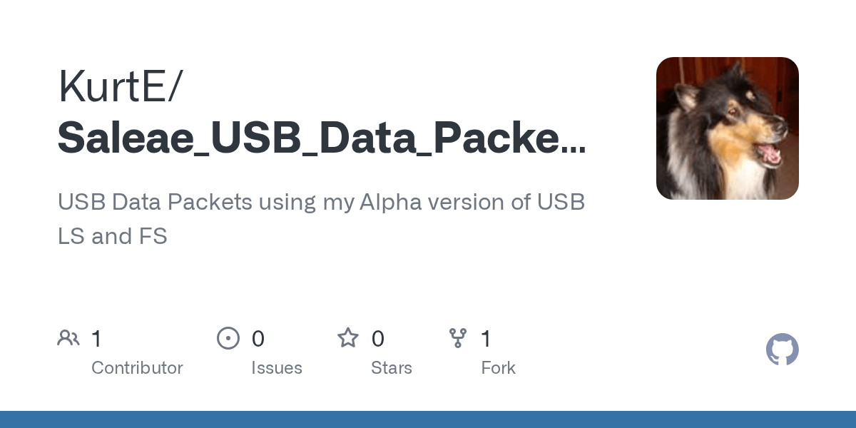 GitHub KurtE/Saleae_USB_Data_Packets_HLA USB Data Packets using my