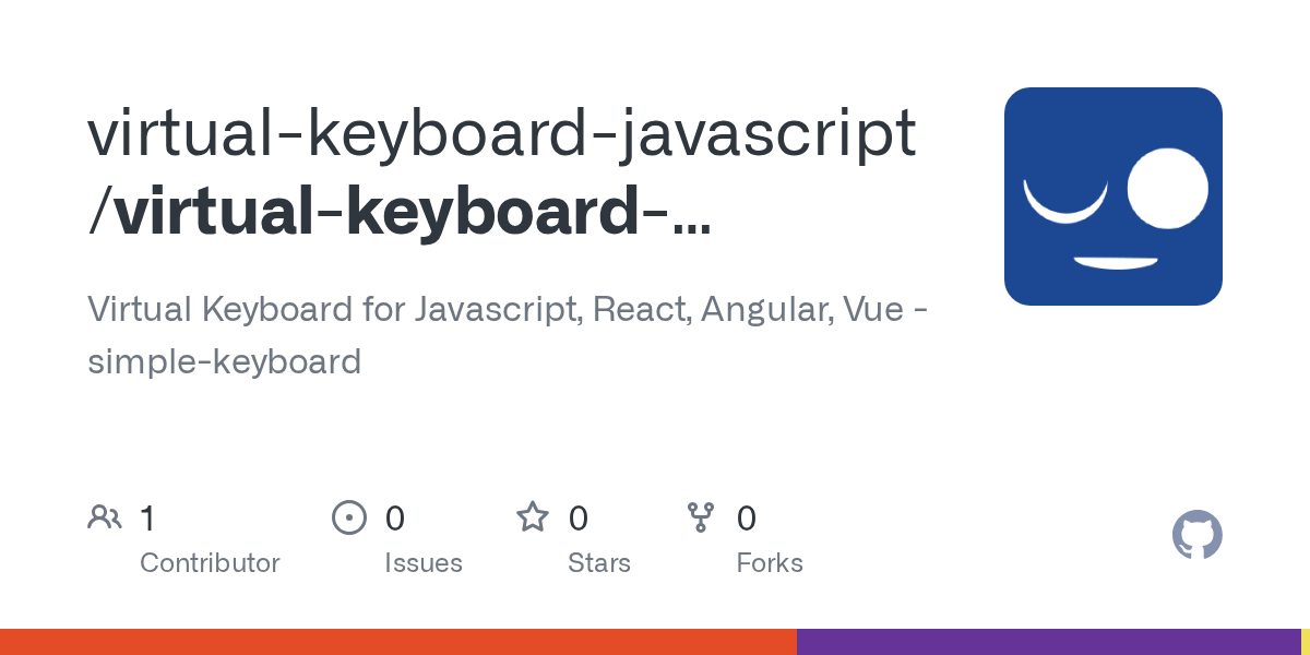 GitHub virtualkeyboardjavascript/virtualkeyboardjavascript.github