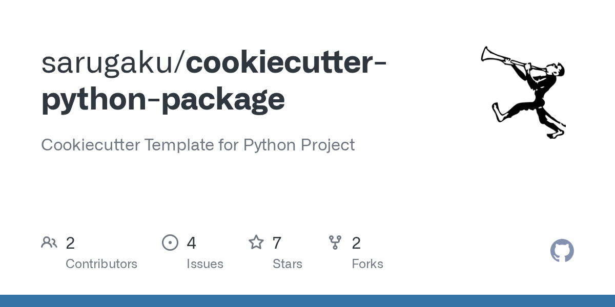 GitHub sarugaku/cookiecutterpythonpackage Cookiecutter Template