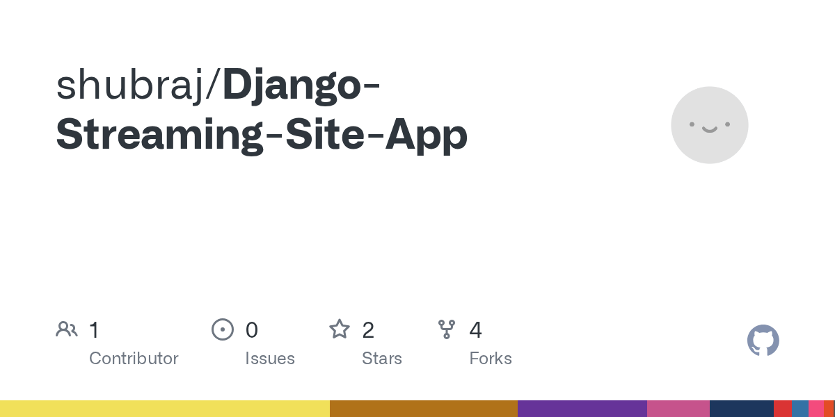 GitHub shubRaj/DjangoStreamingSiteApp