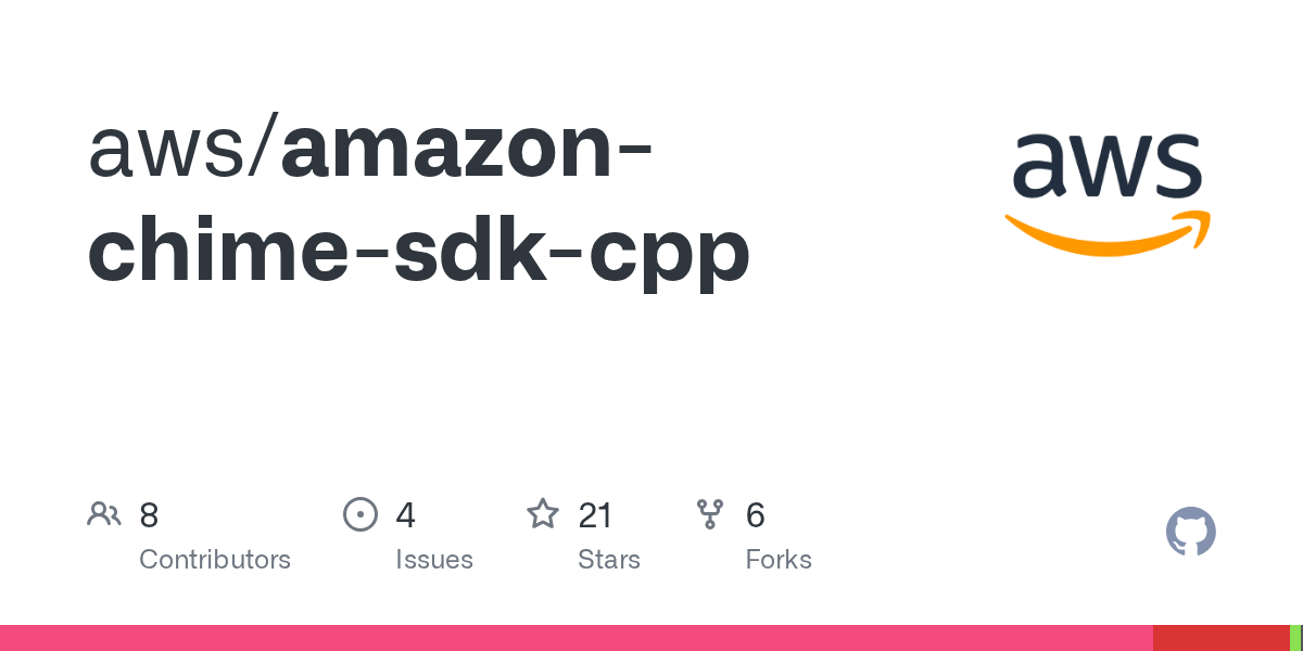 GitHub aws/amazonchimesdkcpp
