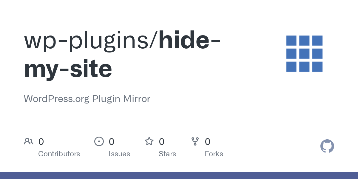 hide-my-site/index.php at master · wp-plugins/hide-my-site · GitHub