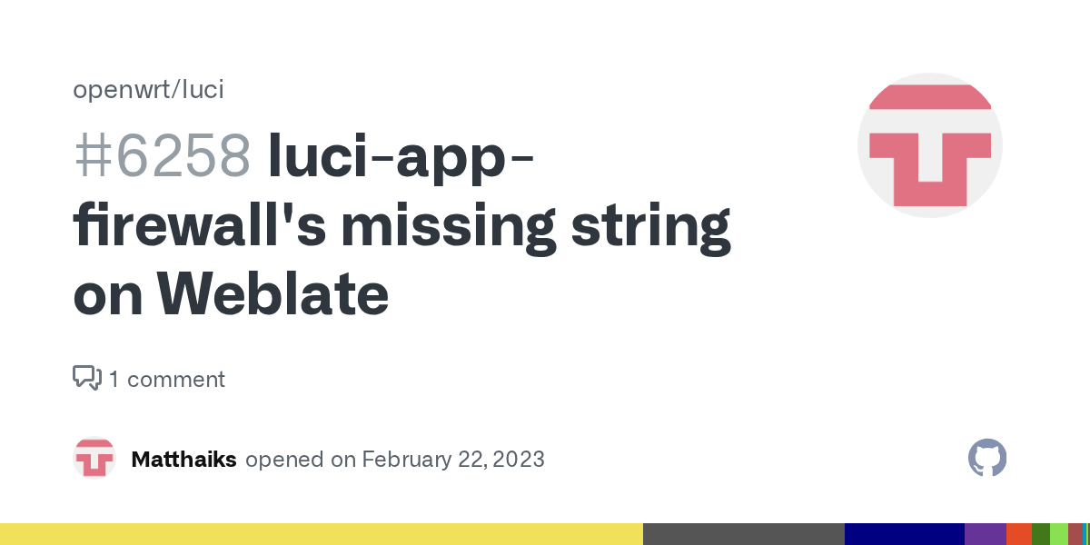 luciappfirewall's missing string on late · Issue 6258 · openwrt/luci · GitHub