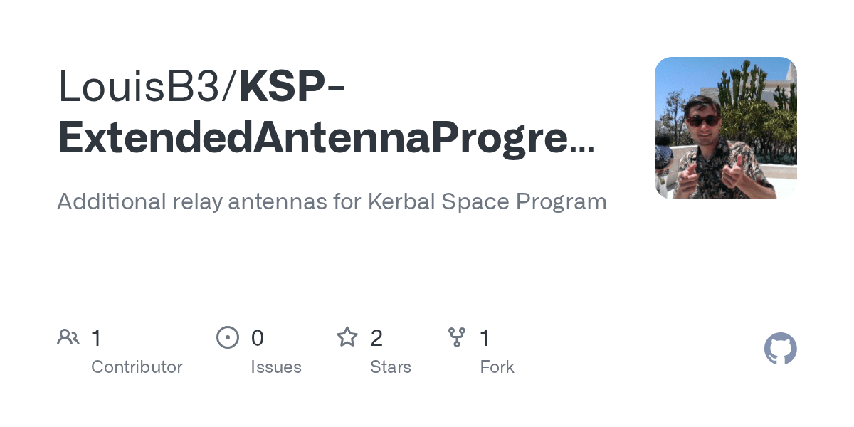 GitHub LouisB3/KSPExtendedAntennaProgression Additional relay
