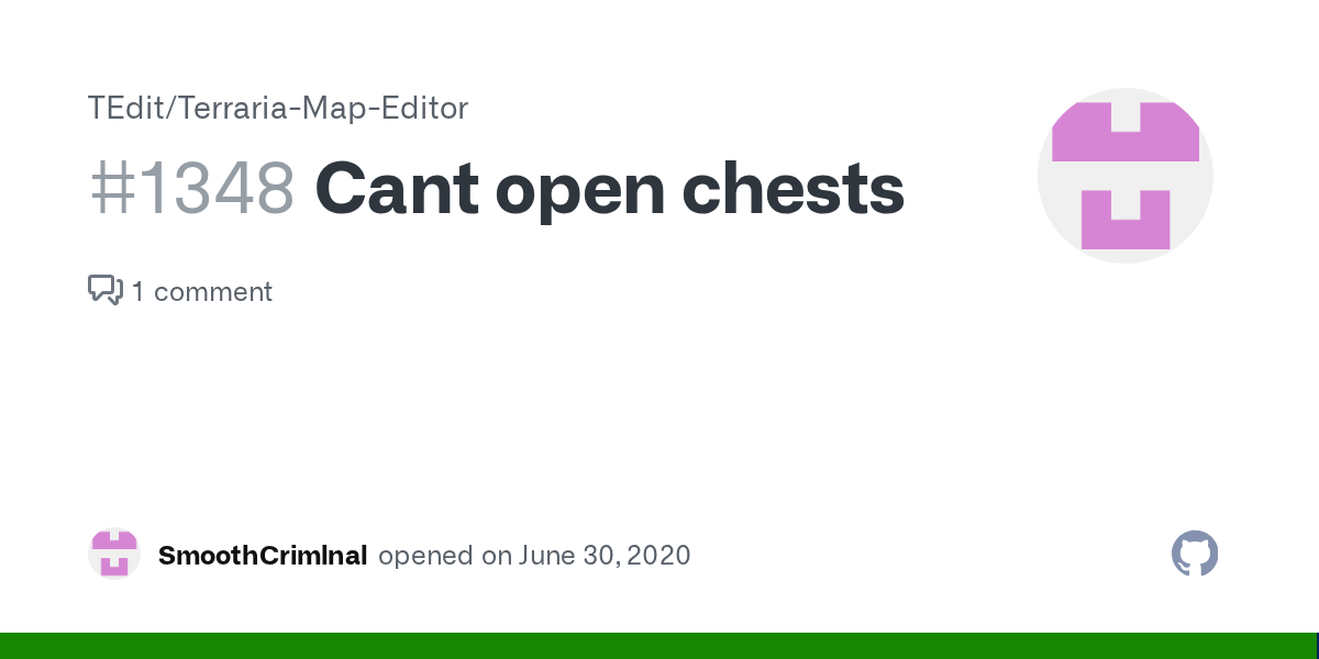 Cant open chests · Issue 1348 · TEdit/TerrariaMapEditor · GitHub