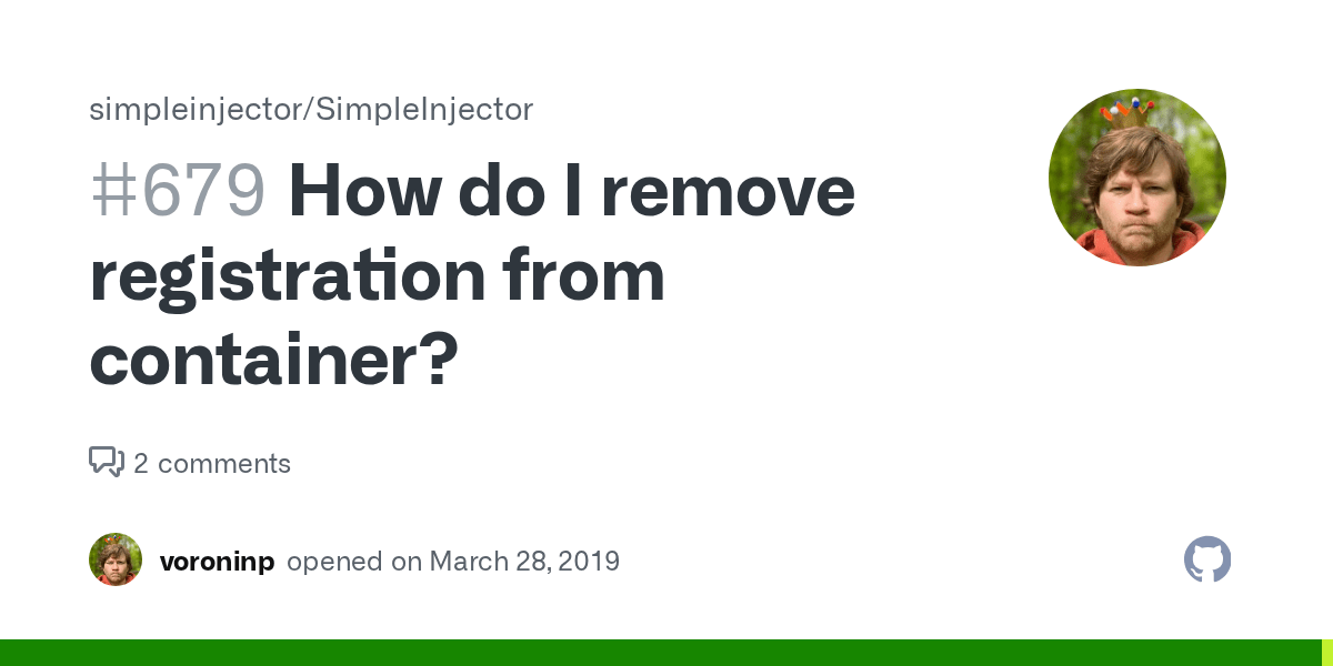 How do I remove registration from container? · Issue 679