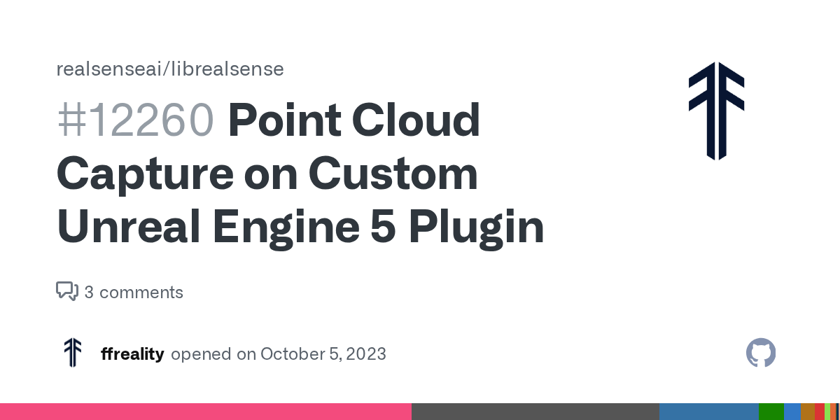 Point Cloud Capture on Custom Unreal Engine 5 Plugin · Issue #12260