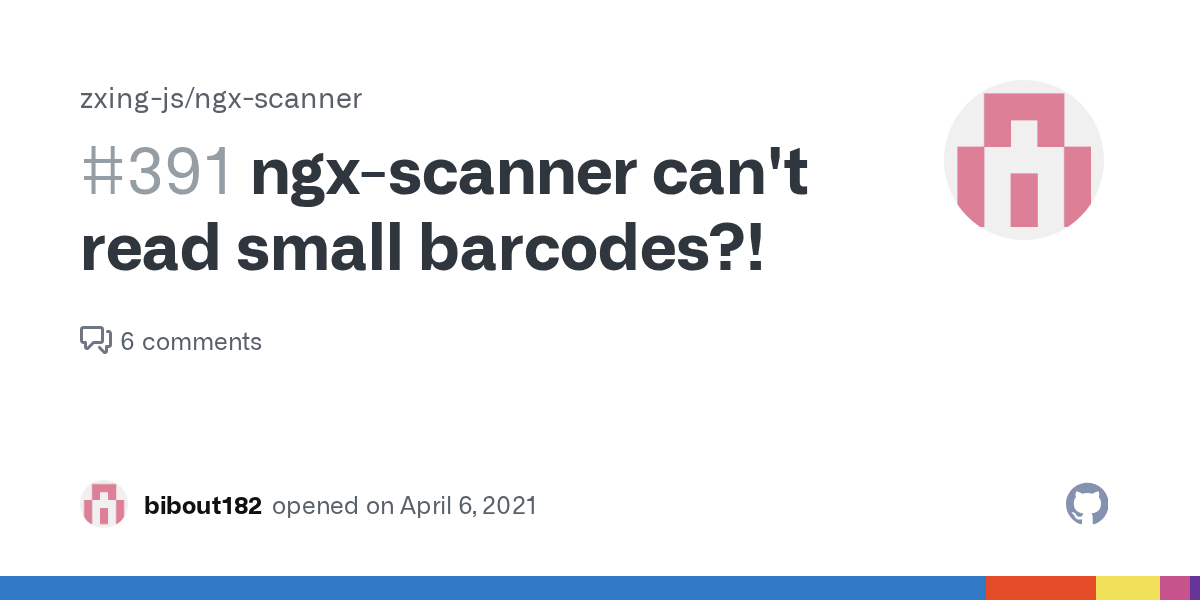 ngxscanner can't read small barcodes?! · Issue 391 · zxingjs/ngx