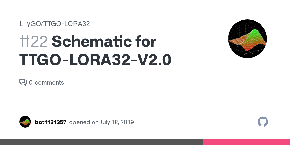 Schematic for TTGO-LORA32-V2.0 · Issue #22 · LilyGO/TTGO-LORA32 · GitHub