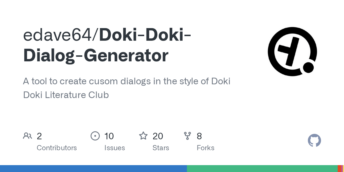 GitHub edave64/DokiDokiDialogGenerator A tool to create cusom