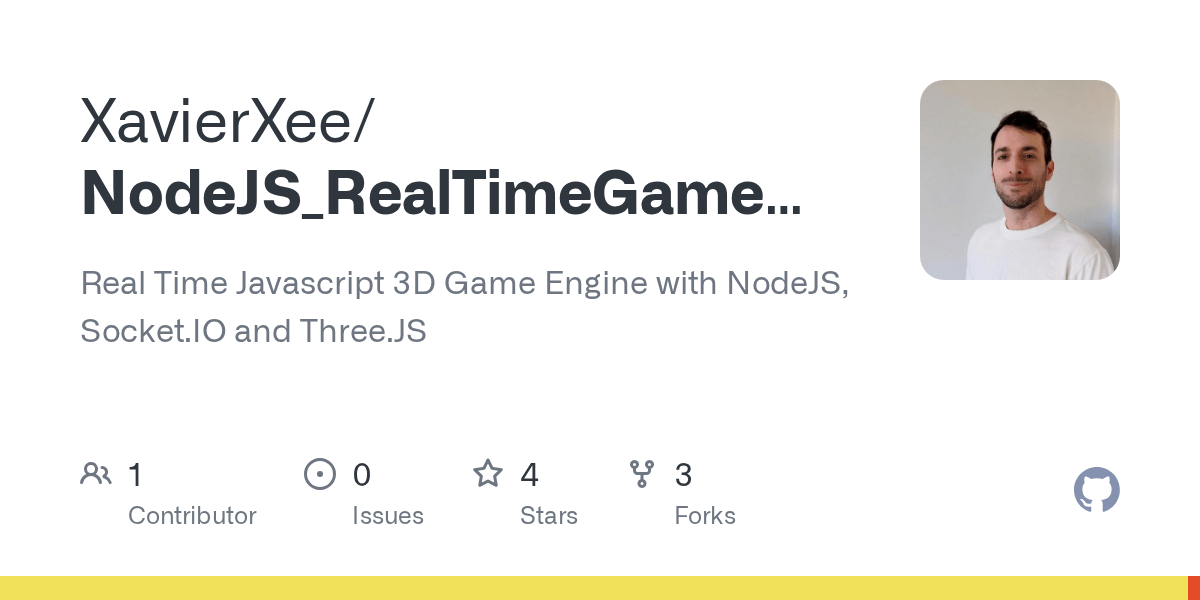 GitHub - XavierXee/NodeJS_RealTimeGameEngine: Real Time Javascript 3D