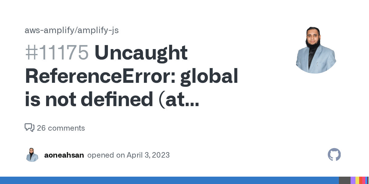 Uncaught ReferenceError global is not defined (at node_modules/amazon