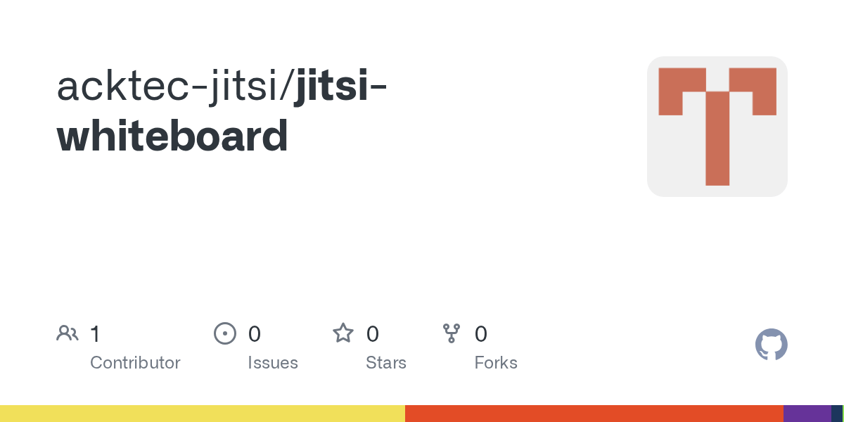 GitHub acktecjitsi/jitsiwhiteboard