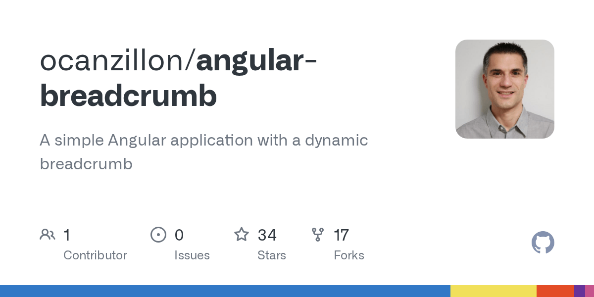 GitHub ocanzillon/angularbreadcrumb A simple Angular application