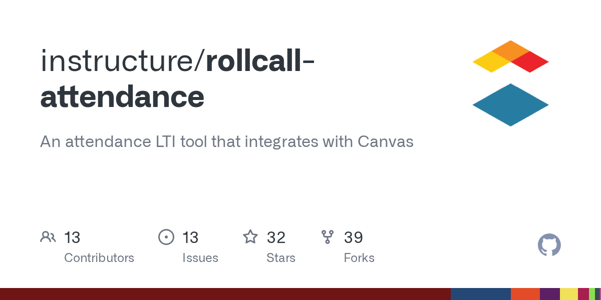 GitHub instructure/rollcallattendance An attendance LTI tool that