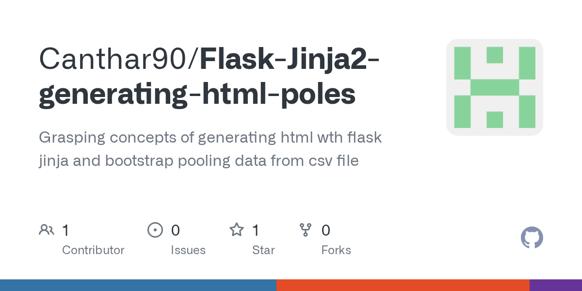 GitHub Canthar90/FlaskJinja2generatinghtmlpoles Grasping