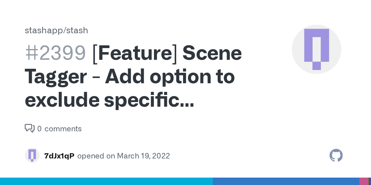 [Feature] Scene Tagger Add option to exclude specific metadata fields