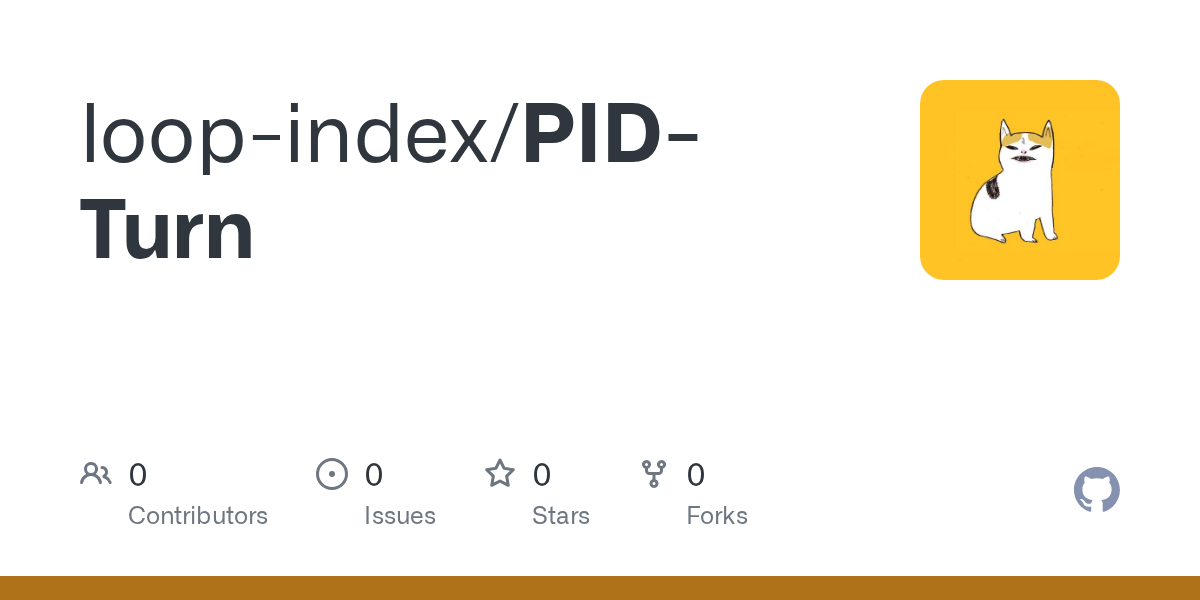 GitHub loopindex/PIDTurn