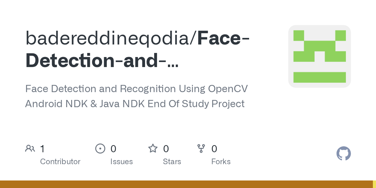 GitHub badereddineqodia/FaceDetectionandRecognitionUsingOpenCV