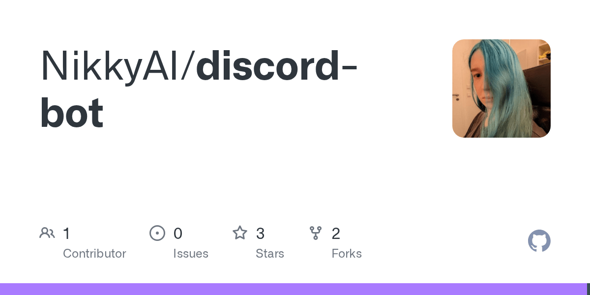 GitHub NikkyAI/twitchannouncementdiscordbot
