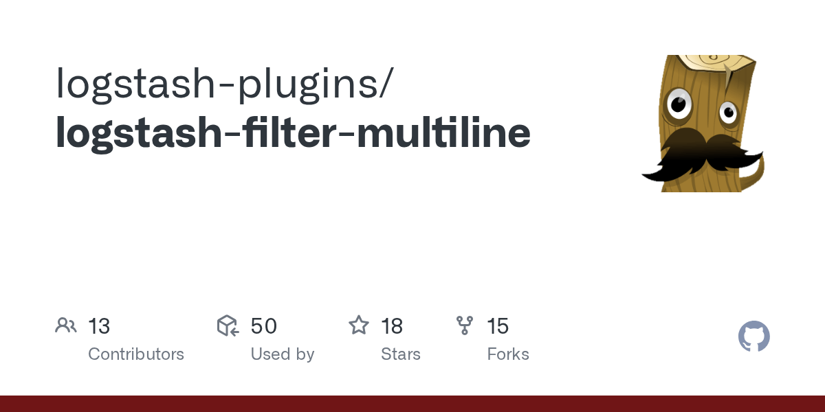 GitHub logstashplugins/logstashfiltermultiline