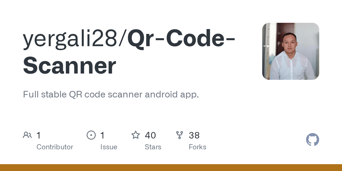 GitHub yergali28/QrCodeScanner Full stable QR code scanner android