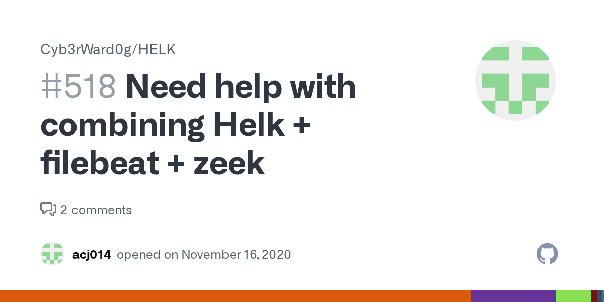 Need help with combining Helk + filebeat + zeek · Issue 518