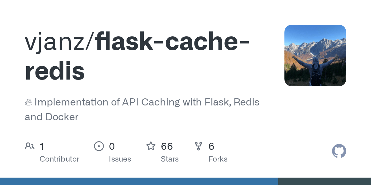 GitHub vjanz/flaskcacheredis Implementation of API Caching with