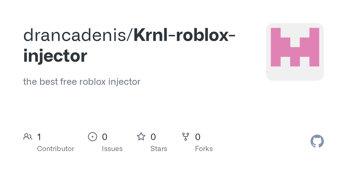 GitHub drancadenis/Krnlrobloxinjector the best free roblox injector