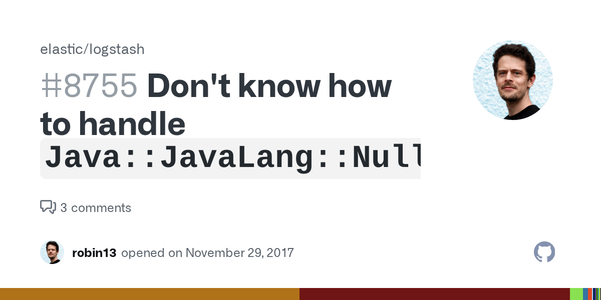 Don't know how to handle `JavaJavaLangNullPointerException` · Issue