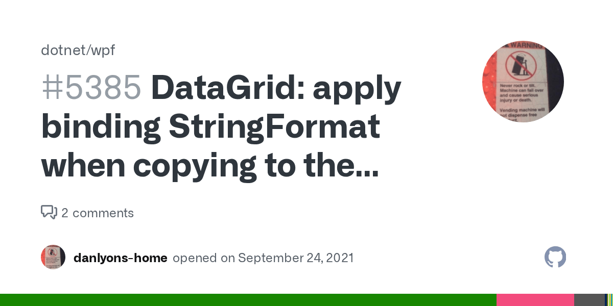 DataGrid apply binding StringFormat when copying to the clipboard