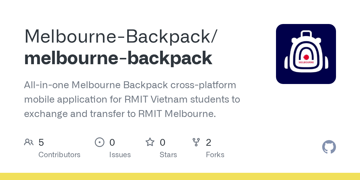 Releases · MelbourneBackpack/melbournebackpack · GitHub