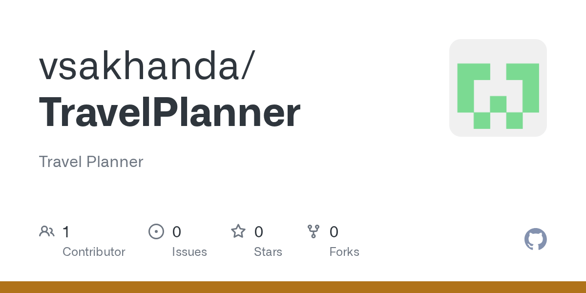 GitHub vsakhanda/TravelPlanner Travel Planner