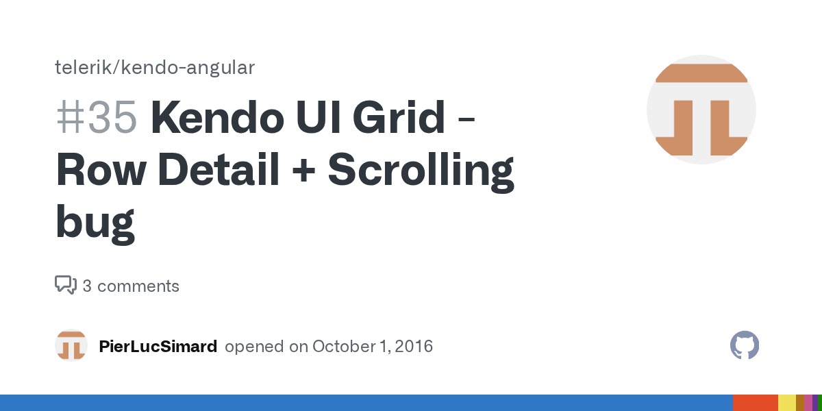 Kendo UI Grid Row Detail + Scrolling bug · Issue 35 · telerik/kendo