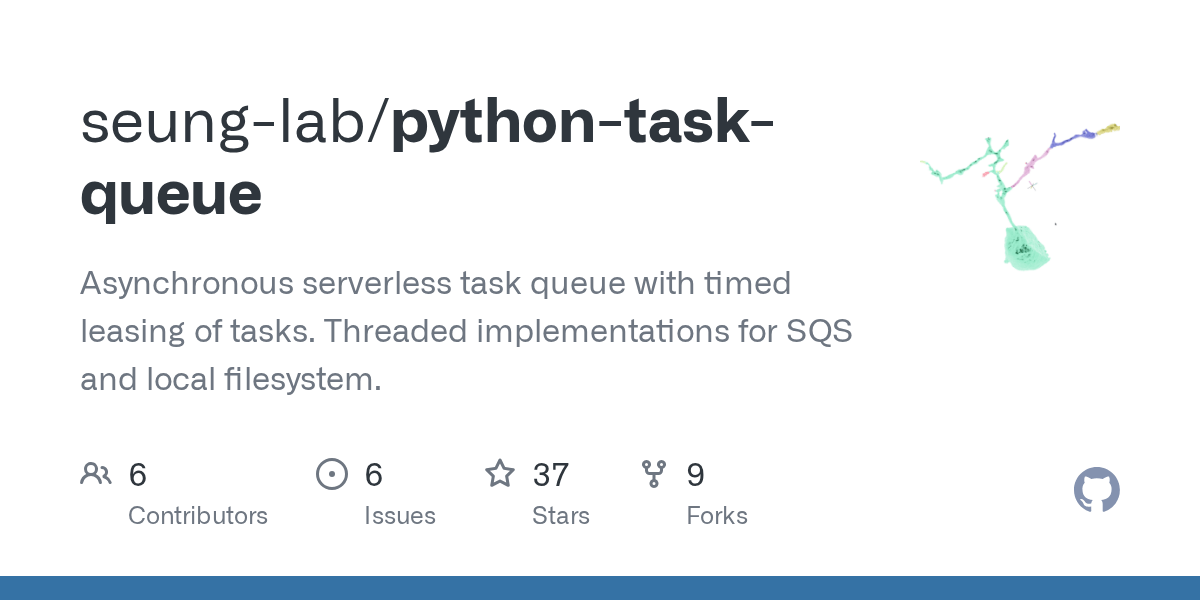 GitHub seunglab/pythontaskqueue Asynchronous serverless task