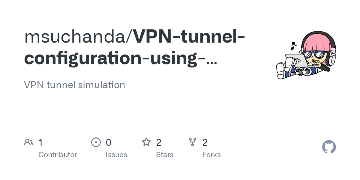 GitHub msuchanda/VPNtunnelconfigurationusingCiscoPacketTracer