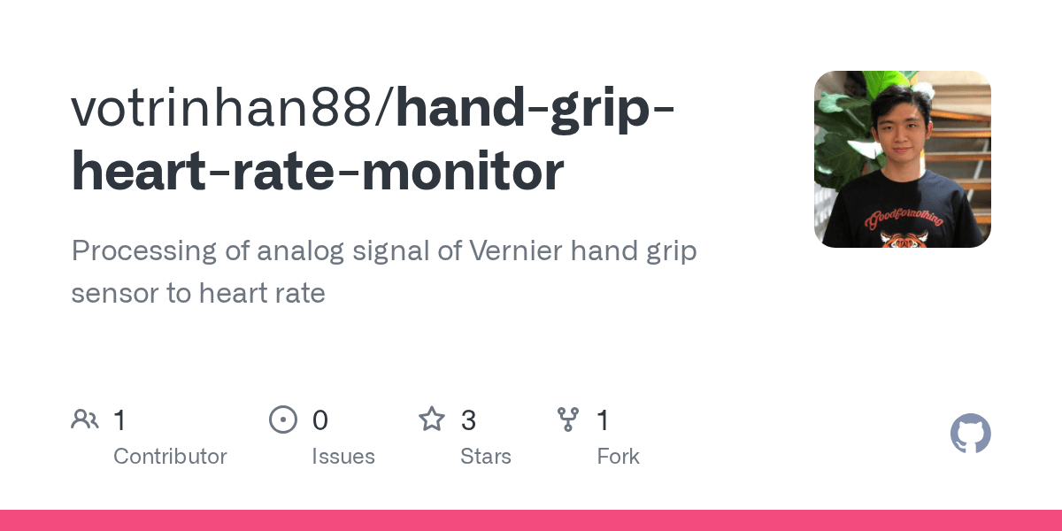GitHub votrinhan88/handgripheartratemonitor Processing of analog