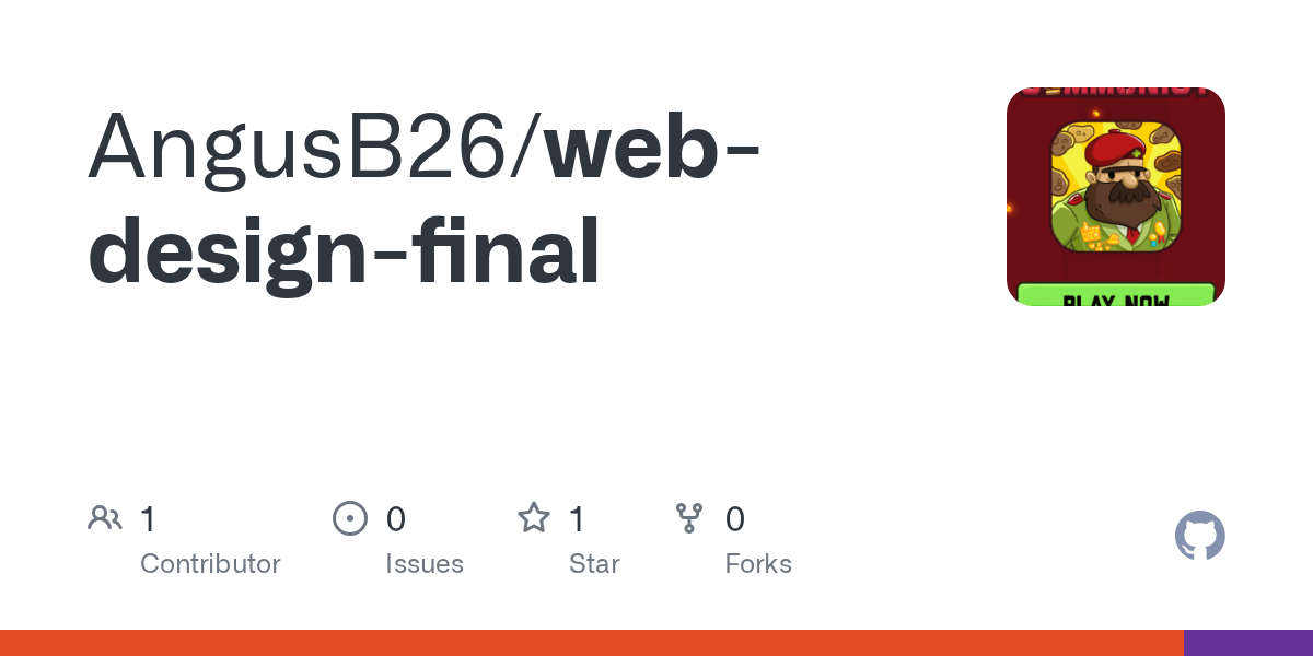 webdesignfinal/180.html at main · AngusB26/webdesignfinal · GitHub