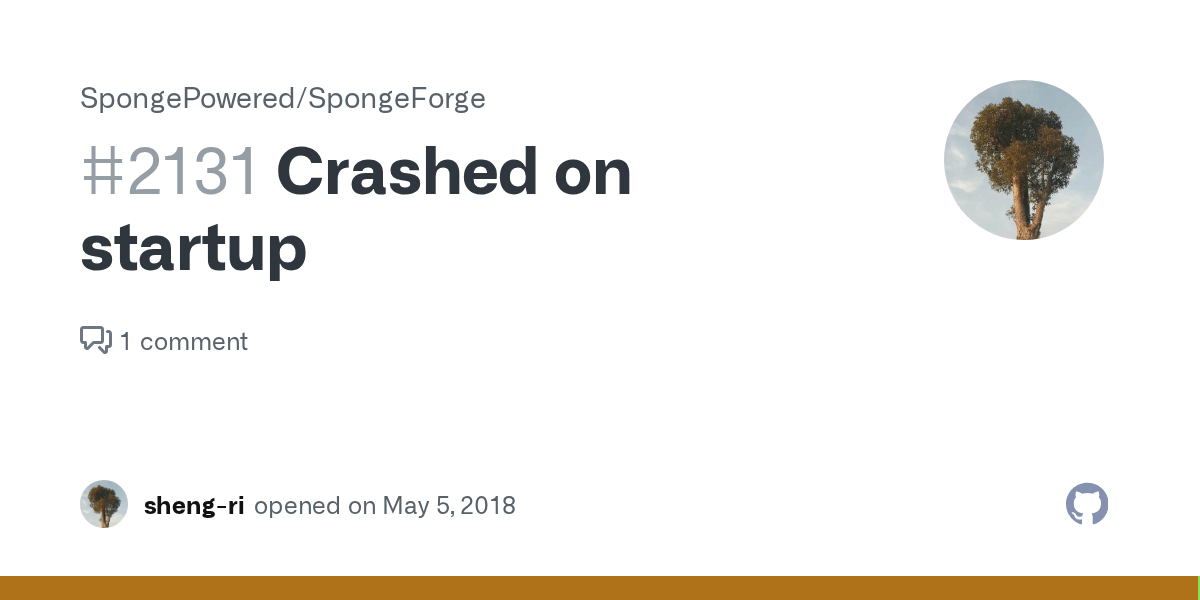 Crashed on startup · Issue #2131 · SpongePowered/SpongeForge · GitHub