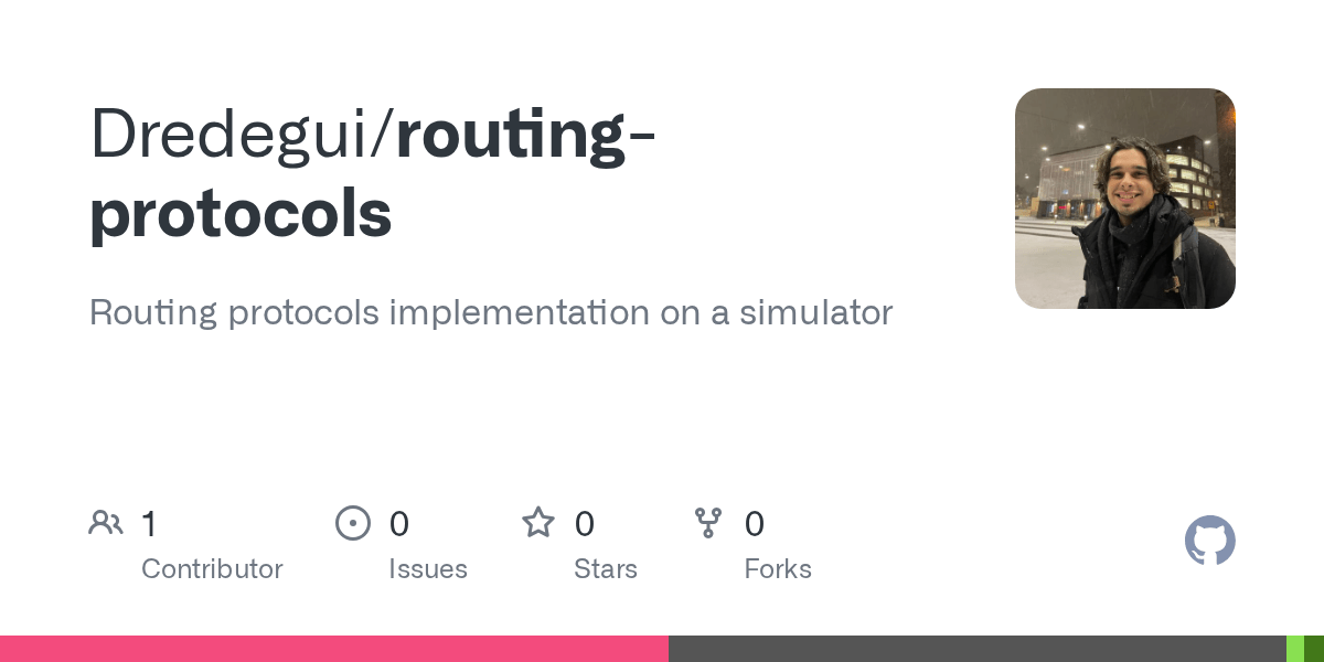 GitHub Dredegui/routingprotocols Routing protocols implementation