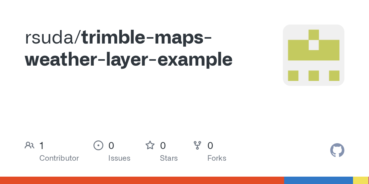 GitHub rsuda/trimblemapsweatherlayerexample
