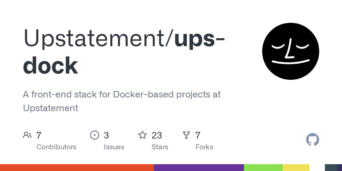 GitHub Upstatement/upsdock A frontend stack for Dockerbased