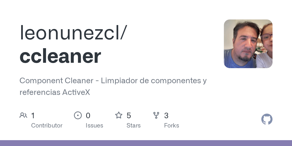 GitHub leonunezcl/ccleaner Component Cleaner Limpiador de
