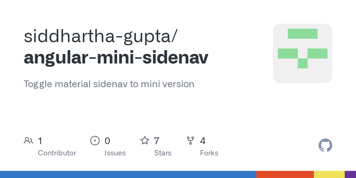 GitHub siddharthagupta/angularminisidenav Toggle material sidenav