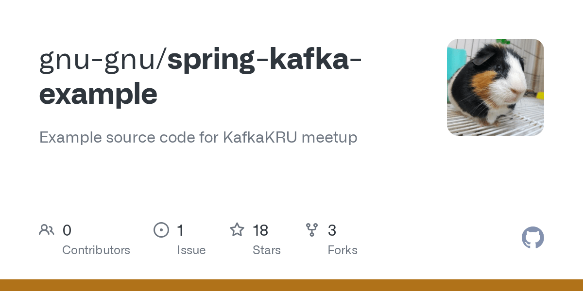 GitHub gnugnu/springkafkaexample Example source code for KafkaKRU