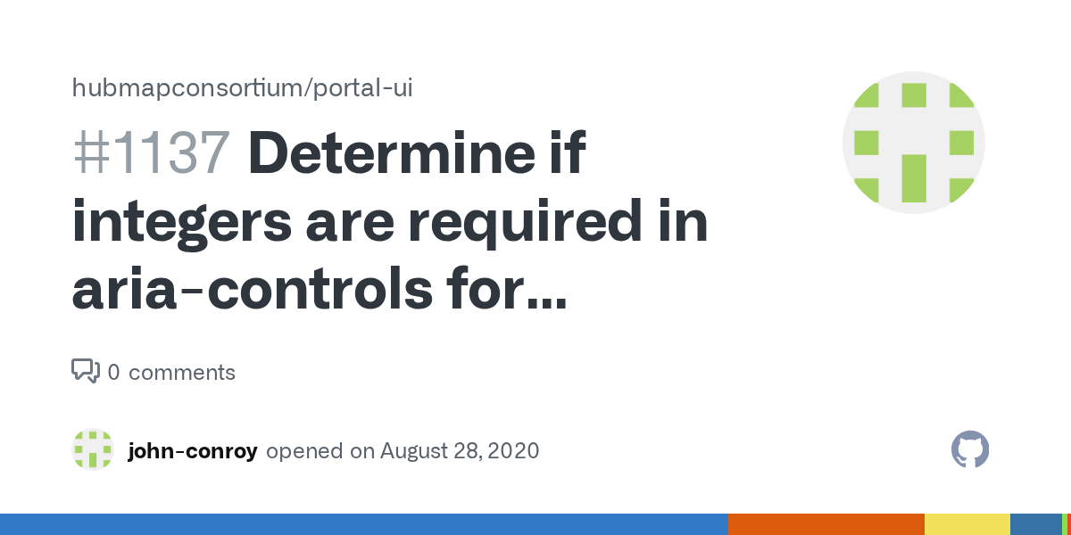 Determine if integers are required in ariacontrols for provenance tabs